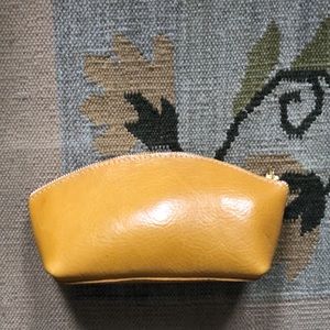 Portland Leather Sunflower Eclipse Makeup Bag-NWOT